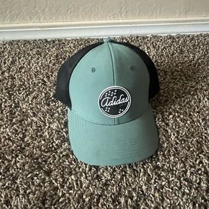 Adidas Golf Trucker SnapBack Hat One Size Fits Most Green Black Cap
